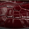 Balenciaga Mini Croc Embossed Calfskin Motocross Neo Classic City Satchel Secondhand