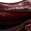 Balenciaga Mini Croc Embossed Calfskin Motocross Neo Classic City Satchel Secondhand