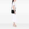 Prada Leather Trimmed Tessuto Zip Top Crossbody Secondhand
