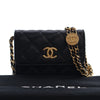 Chanel Quilted Caviar Twist Your Buttons Coin Purse With Chain Secondhand