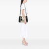 Prada Medium Bicolor Saffiano Lux Galleria Double Zip Satchel Secondhand