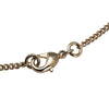 Chanel Gold Plated Resin CC Round Pendant Necklace Secondhand