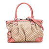 Gucci Diamante Canvas Sukey Satchel Secondhand