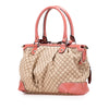 Gucci Diamante Canvas Sukey Satchel Secondhand
