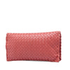 Bottega Veneta Nappa Intrecciato Turn Lock Clutch Secondhand