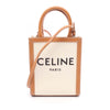 Celine Mini Canvas Vertical Cabas Tote Secondhand