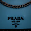 Prada Bicolor Glace Calfskin Studded Crossbody Secondhand