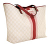 Gucci Large GG Supreme Logo Web Joy Tote Secondhand