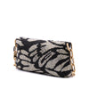 Secondhand Gucci Tom Ford Zebra Beaded Satin Shoulder Bag