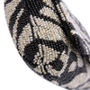 Secondhand Gucci Tom Ford Zebra Beaded Satin Shoulder Bag