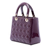 Dior Medium Patent Cannage Lady Dior Secondhand