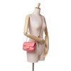 Chanel Mini Square Classic Lambskin Pearl Crush Single Flap Secondhand