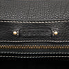Celine Grained Leather Buckle Shoulder Bag Secondhand