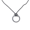 Bvlgari Sterling Silver Bvlgari Bvlgari Key Ring Pendant Necklace Secondhand