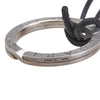 Bvlgari Sterling Silver Bvlgari Bvlgari Key Ring Pendant Necklace Secondhand