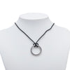 Bvlgari Sterling Silver Bvlgari Bvlgari Key Ring Pendant Necklace Secondhand