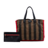 Fendi Pequin Canvas Simply Shopping Tote Secondhand