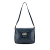 Secondhand Fendi Calfskin FF Marble Flap Shoulder Bag