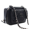 Chanel Mini CC Quilted Calfskin Pocket Box Camera Bag Secondhand