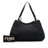 Fendi Zucchino Canvas Shoulder Bag Secondhand