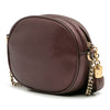 Gucci Mini Metallic Pebbled Calfskin Soho Chain Crossbody Secondhand