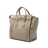 Celine Mini Drummed Calfskin Luggage Tote Secondhand