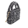 Secondhand Chanel Nano Tweed Kelly Clutch on Chain
