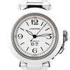 CARTIER Pasha W31044M7 2475117766PB SS AT White Dial Watch Secondhand