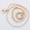 Cartier Sweet Trinity Bracelet 750(YG×PG×WG) 2.1g EVO105 Secondhand