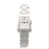 Cartier Tank Anglaise W4TA0003 3485312740UX SS QZ Silver-Face Watch Secondhand