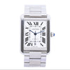 Cartier Tank Solo W5200028 3515780917TX SS AT Silver-Face Watch Secondhand