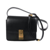 CELINE Classic Box Small Leather Crossbody Bag in Black Secondhand
