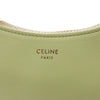 CELINE Ava Leather Shoulder Bag in Green Secondhand