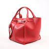 Secondhand CELINE Big Bag Small Leather 2way Handbag in Red