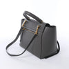 Celine Belt Bag Mini Leather 2way Handbag in Gray Secondhand