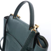 Celine Belt Bag Mini Leather 2way Handbag in Green Secondhand