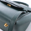 Celine Belt Bag Mini Leather 2way Handbag in Green Secondhand
