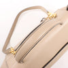 CELINE Belt Bag Grained Leather Mini 2Way Handbag in Beige Secondhand