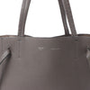 Secondhand Celine Cabas Phantom Medium Leather Shoulder Bag in Gray