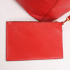 Celine Cabas Phantom Large Leather Shoulder Bag in Red Secondhand