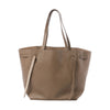 Celine Cabas Phantom Small Leather Shoulder Bag in Taupe Secondhand