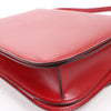 CELINE Classic Box Medium Leather Crossbody Bag in Red Secondhand