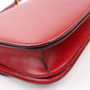 CELINE Classic Box Medium Leather Crossbody Bag in Red Secondhand