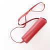 CELINE Classic Box Small Leather Crossbody Bag in Red Secondhand