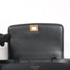 Celine Classic Box Small Leather Shoulder Bag in Black Secondhand