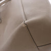 Secondhand Celine Cabas Phantom Small Leather Shoulder Bag in Taupe