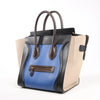 Celine Luggage Mini Leather Handbag in Multicolor Secondhand