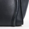 Celine Luggage Micro Leather Handbag in Navy Blue Secondhand