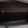 Celine Luggage Micro Leather Handbag in Blue x Black x Taupe Secondhand