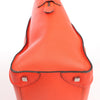 Celine Luggage Mini Leather Handbag in Orange Secondhand